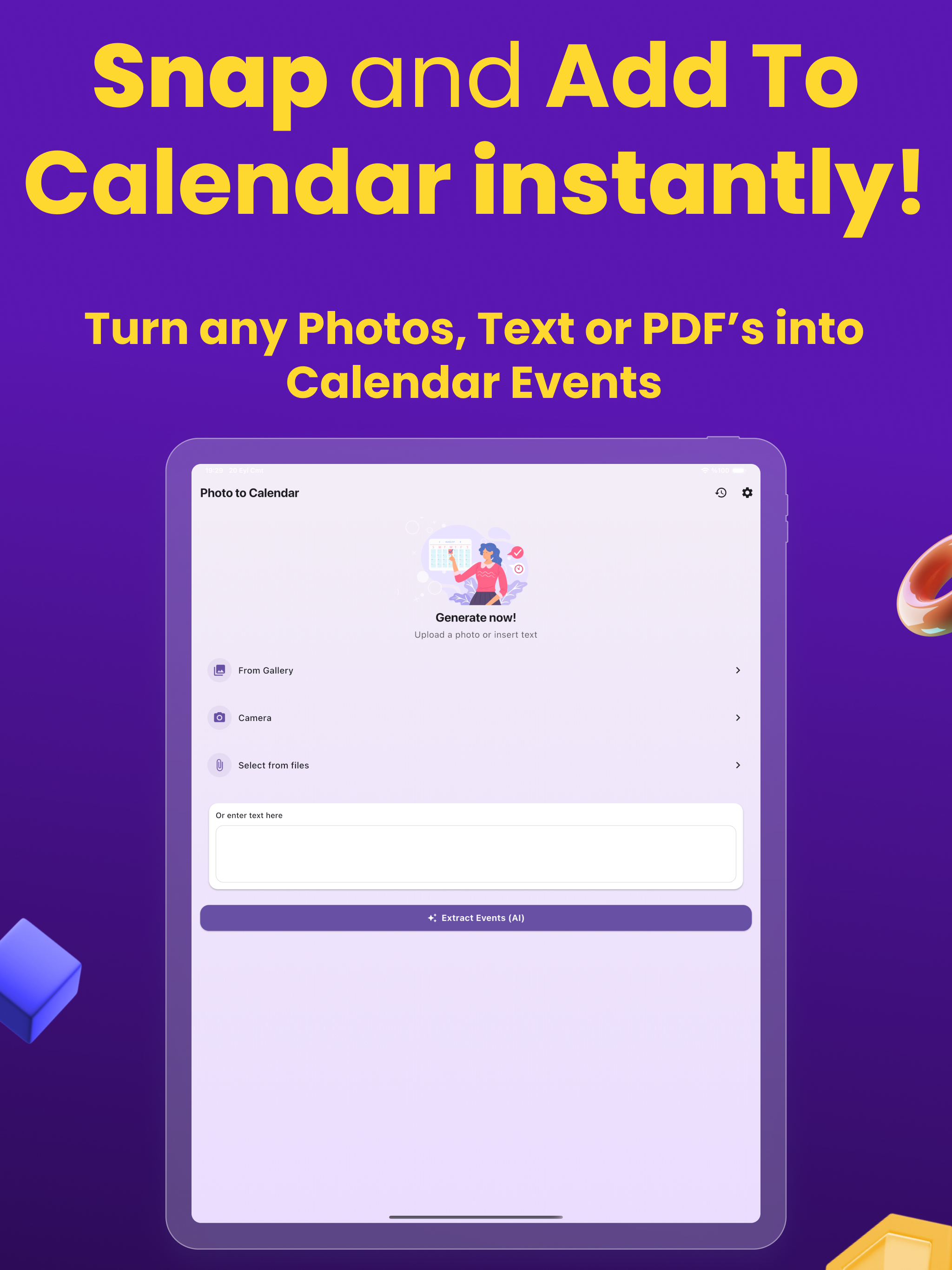 Photo To Calendar | PCalendar screenshot 5
