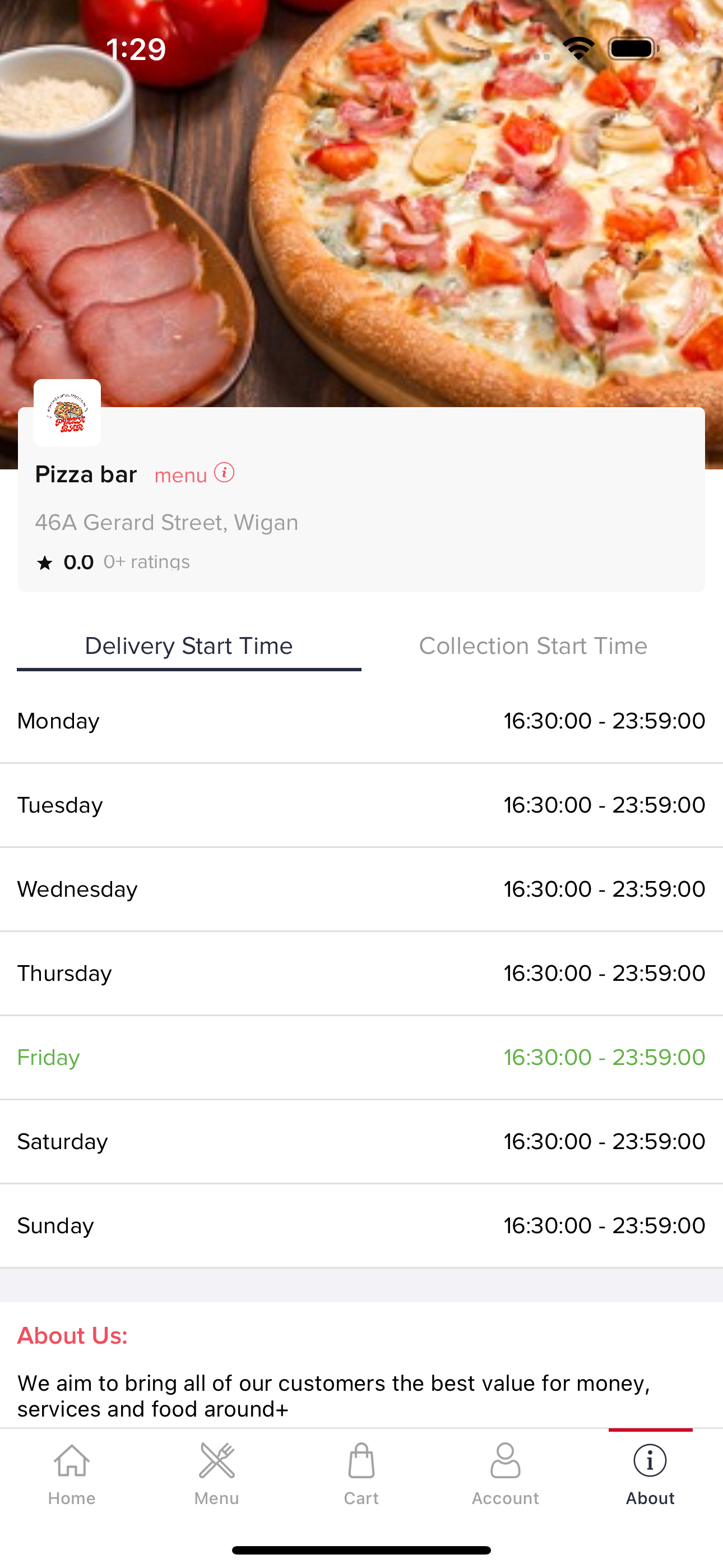 Pizza Bar Online screenshot 3