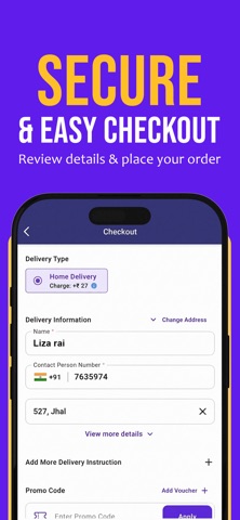 Fresh Family Food Delivery App screenshot