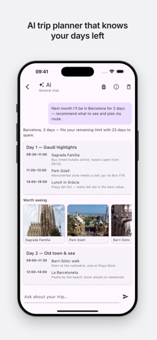Schengen Calculator for 90/180 Screenshot 2 of 8