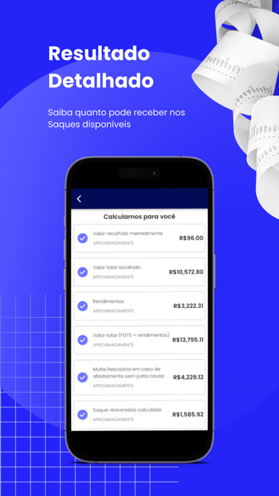 Meu FGTS | Consulta Saque 2026 iPhone screenshot 3 - Finance app