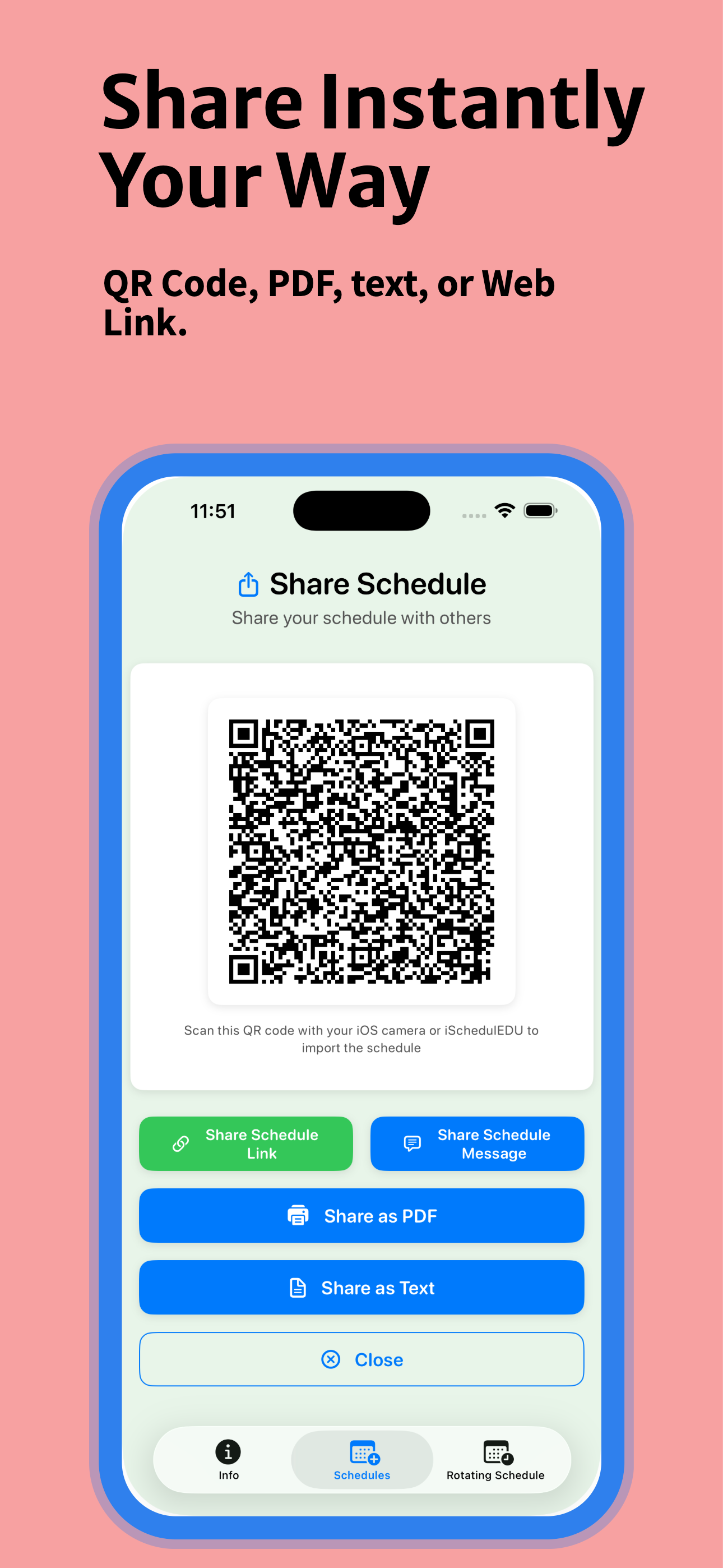 iSchedulEDU - Schedule Alarms