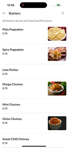 Jalfrezi Curry House. iPhone screenshot