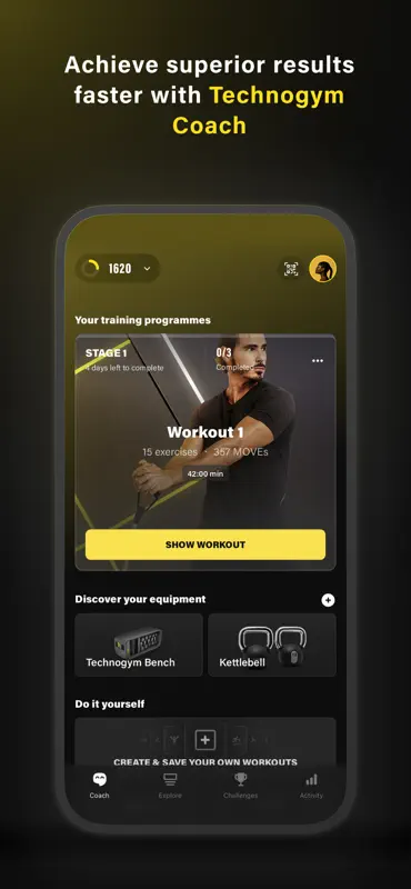 Technogym - training & gym app screenshot 1 of 7