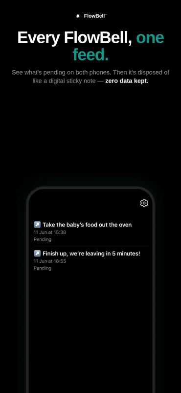 FlowBell: Send an Alarm screenshot 5 of 5