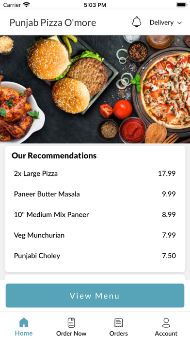 Punjab Pizza Omore Screenshot