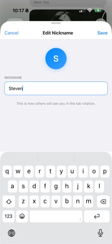 Next One's On Me: Tab Tracker Screenshot 3 of 3