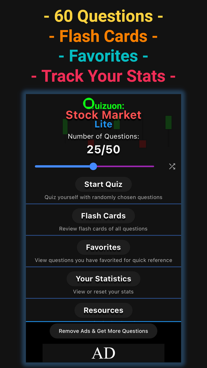 Quizuon Stock Market - Lite