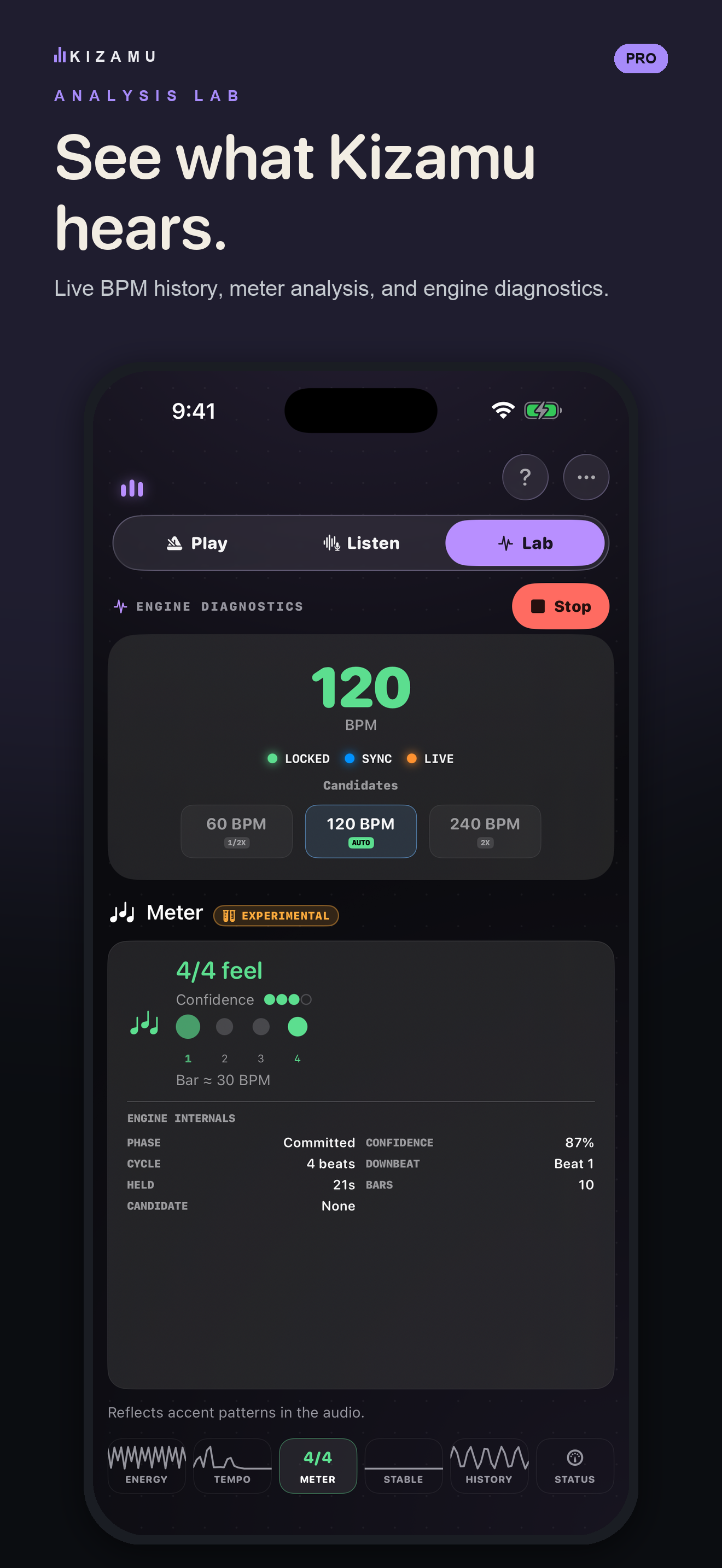 Kizamu: Metronome & BPM Finder screenshot 8