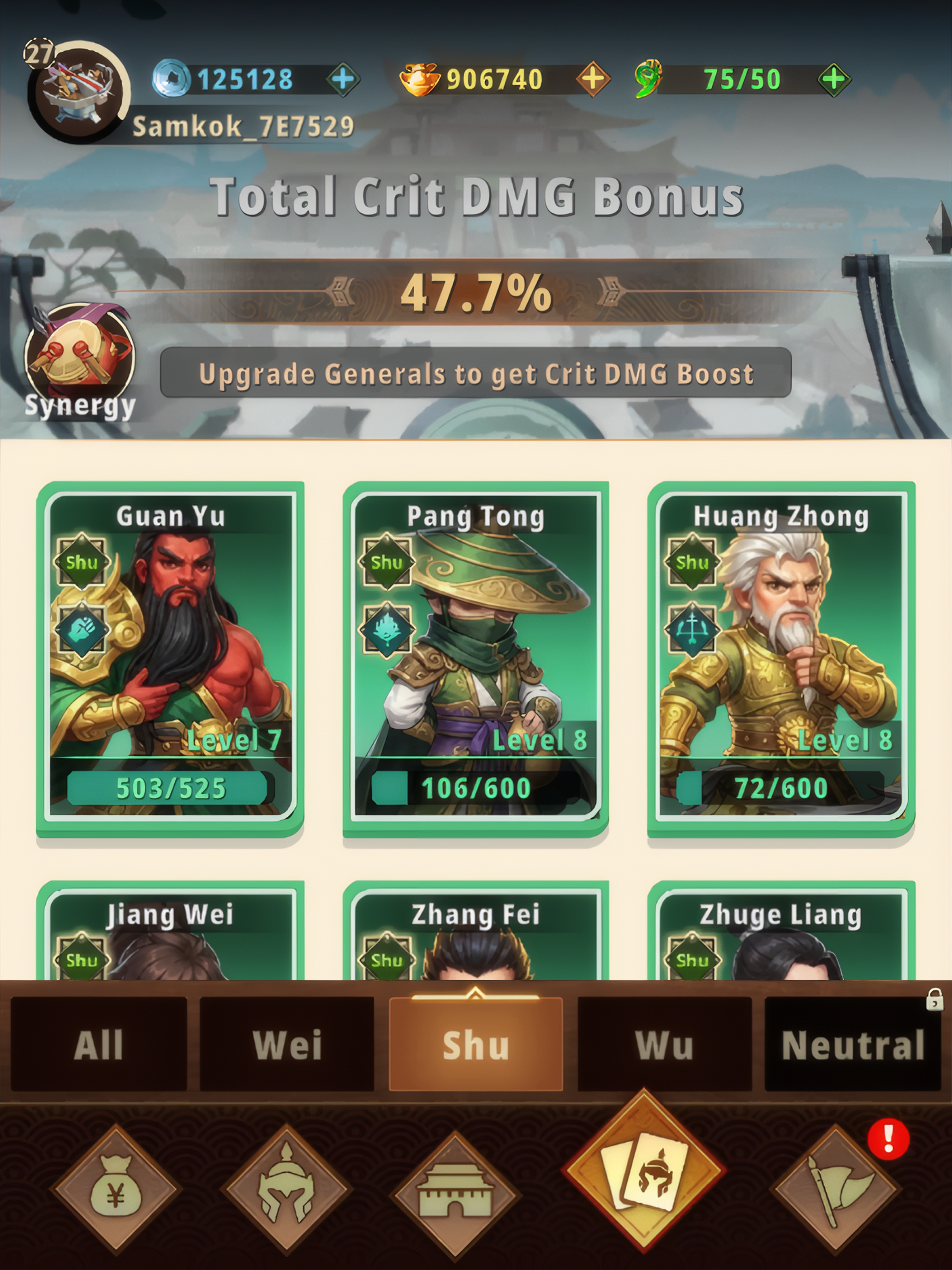 Samkok Heroes TD screenshot 9