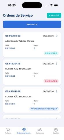 TagPlus Pedidos & OS Screenshot 3 of 6