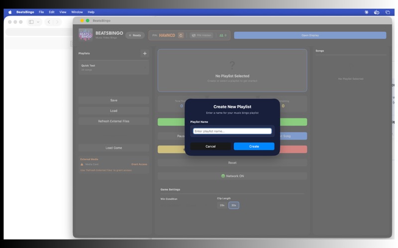 BeatsBingo screenshot