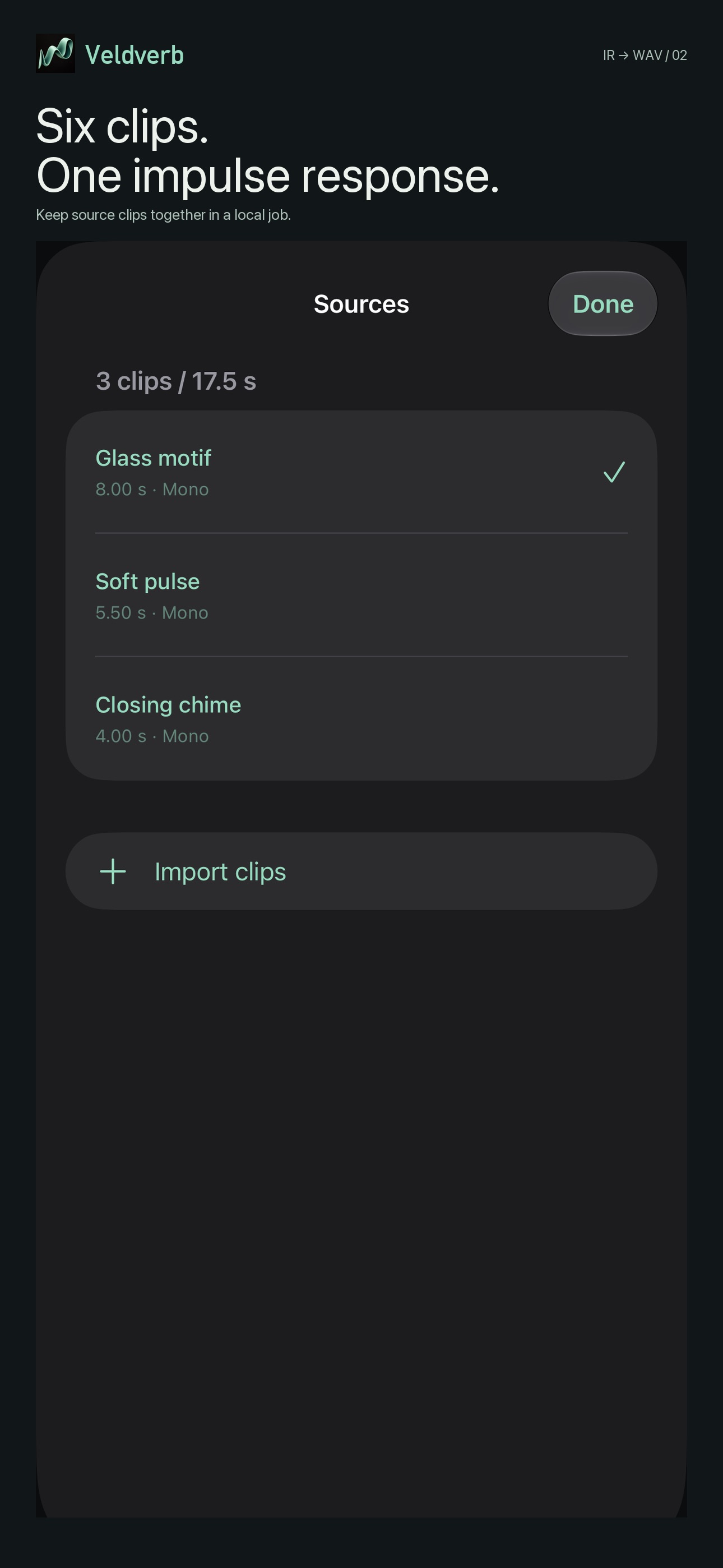 Screenshot 2 of Veldverb IR Bounces