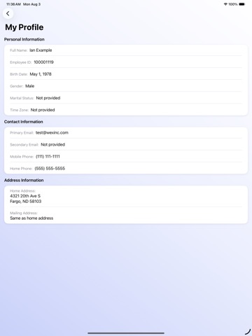 Wx Consumer iPad screenshot