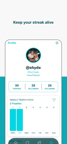 Phomo Social iPhone screenshot