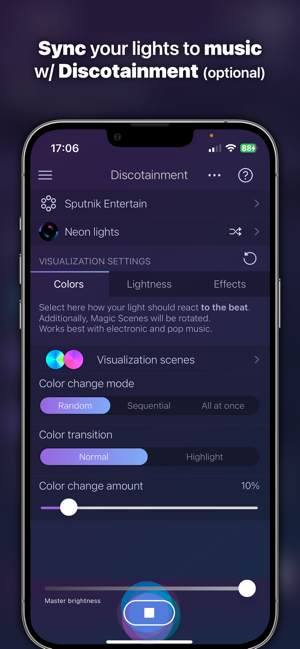 iConnectHue for Philips Hue Screenshot