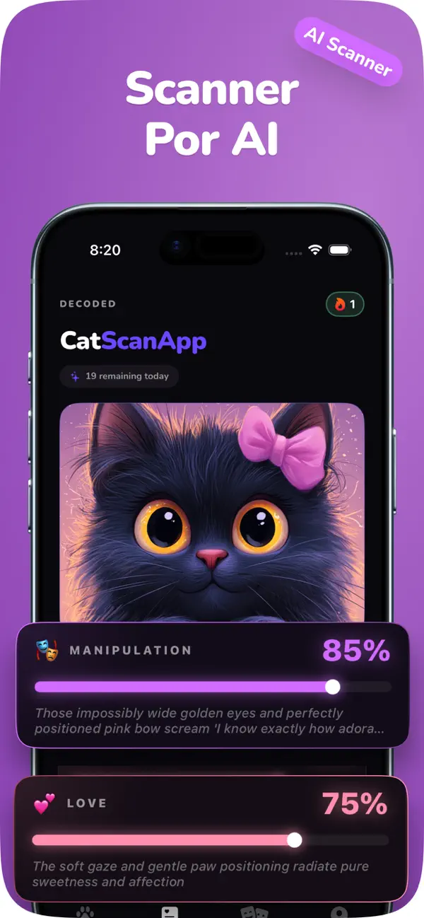 Screenshot #2 pour CatScanApp