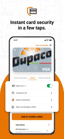 Dupaco Shine Mobile Banking Screenshot 6 of 9