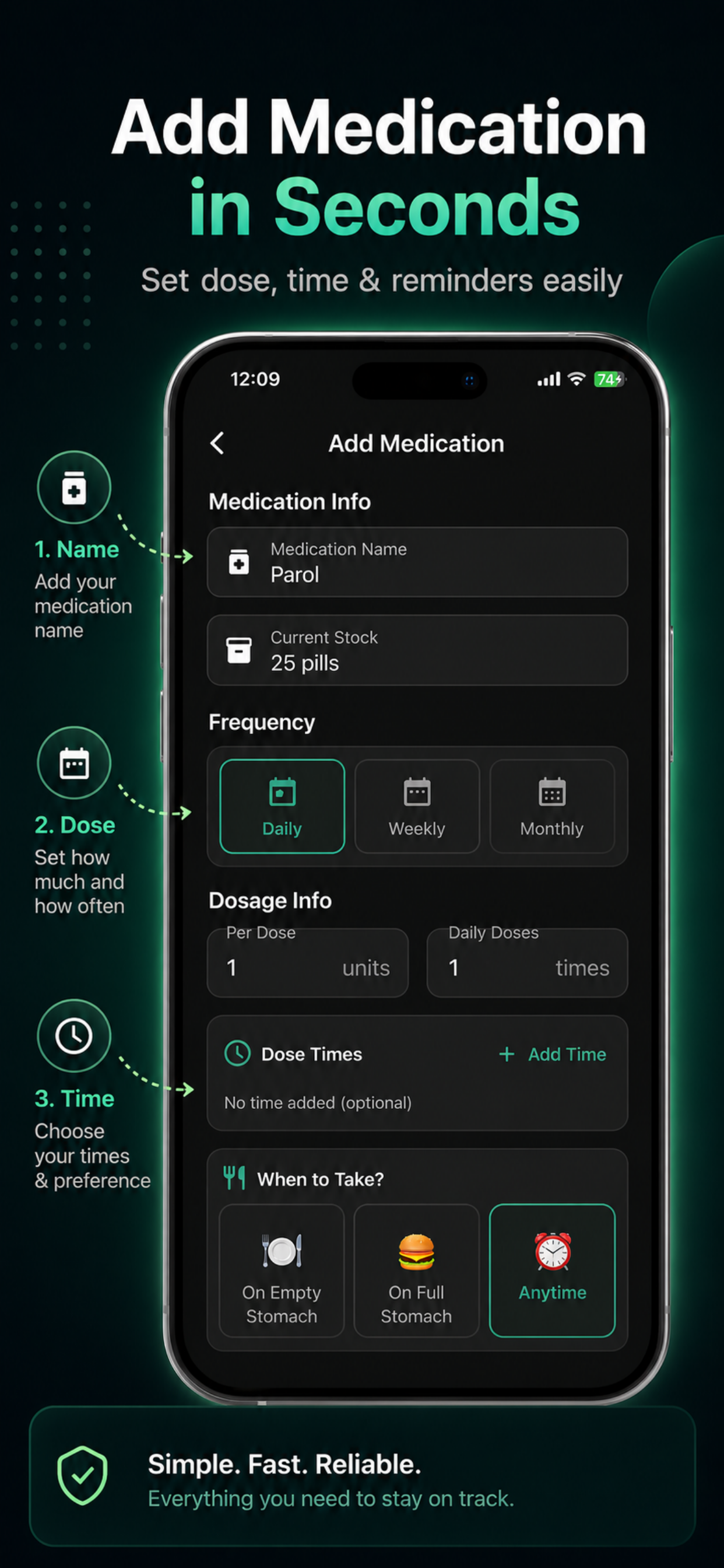 DoseTrack – Medicine Tracker
