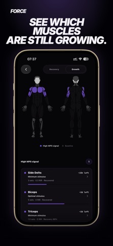 Force: Workout Log & AI Coach screenshot