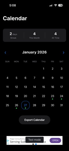The Daily Plank Screenshot 4 of 4