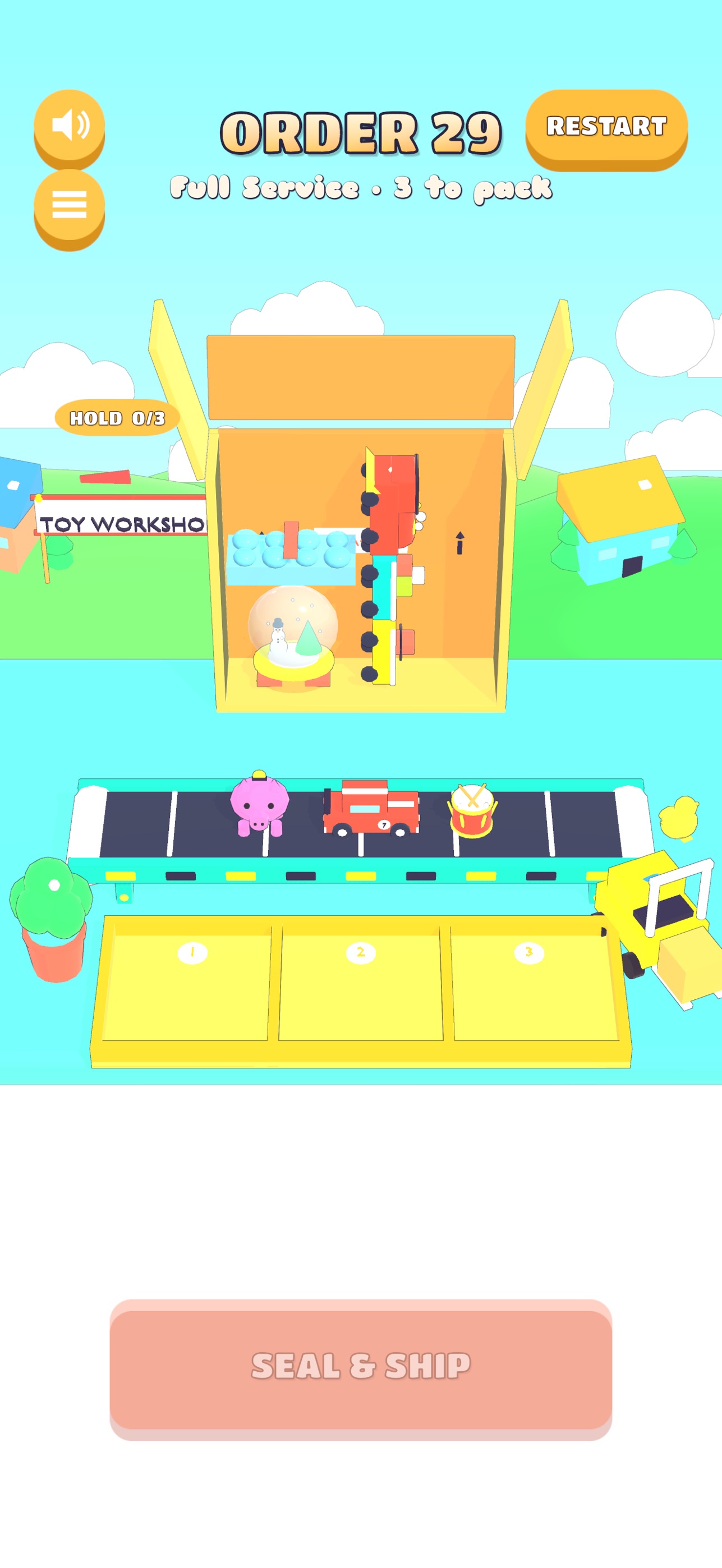 Screenshot 1 of Fragile - Packing Puzzle