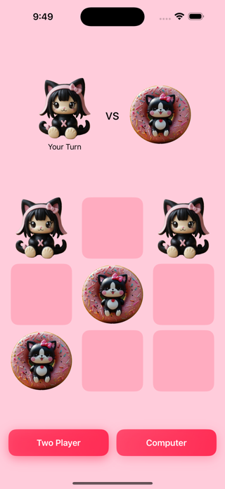 Cute Tic Tac Toe Fun Screenshot 3 of 3