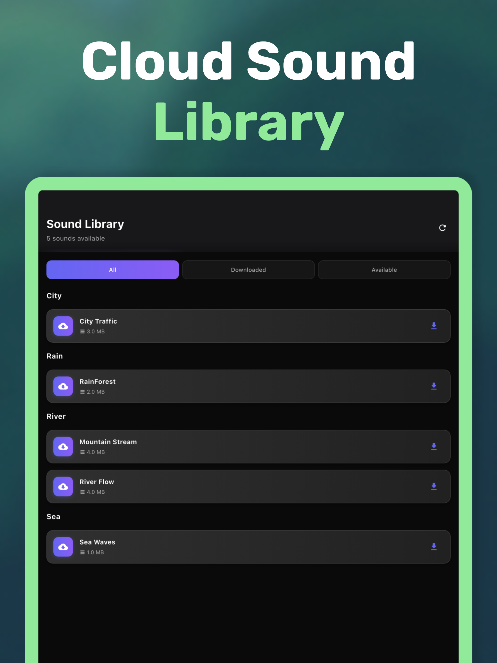 Night Forest Sound: Rainforest screenshot 16