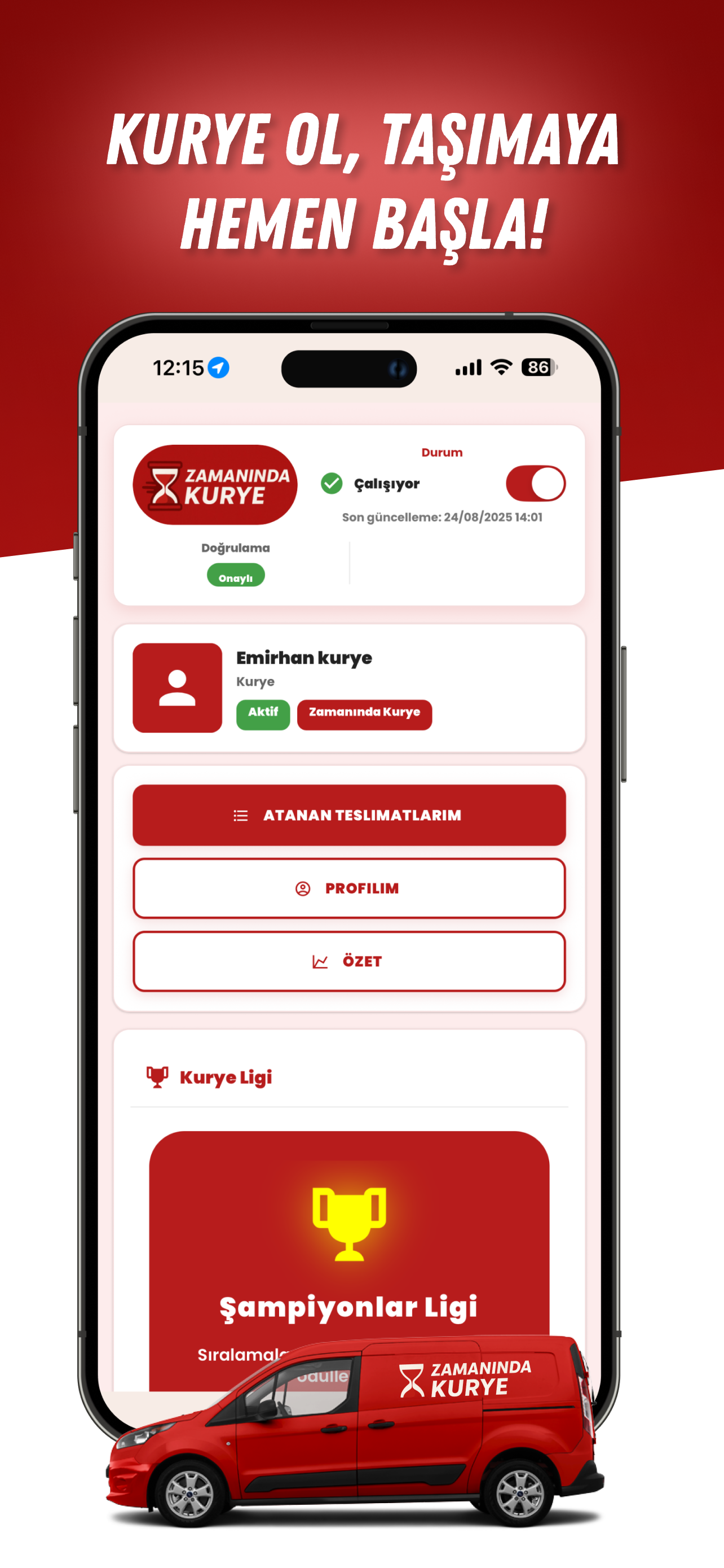 Zamanında Kurye