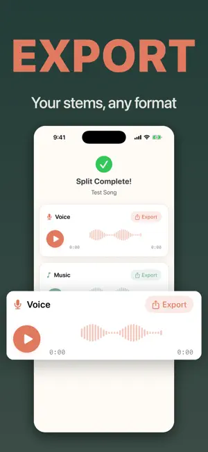 Vocal Remover - SongSplit AI screenshot 4