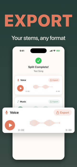 Vocal Remover - SongSplit AI Screenshot 4 of 4