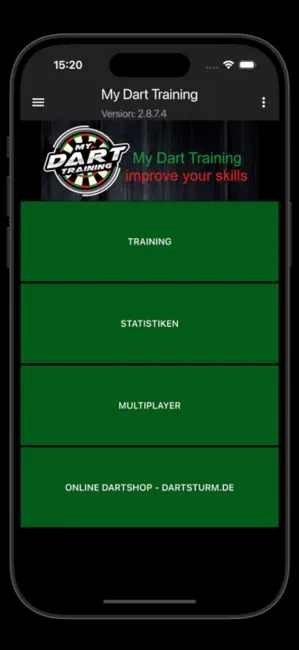 My Dart Training iPhone screenshot 1