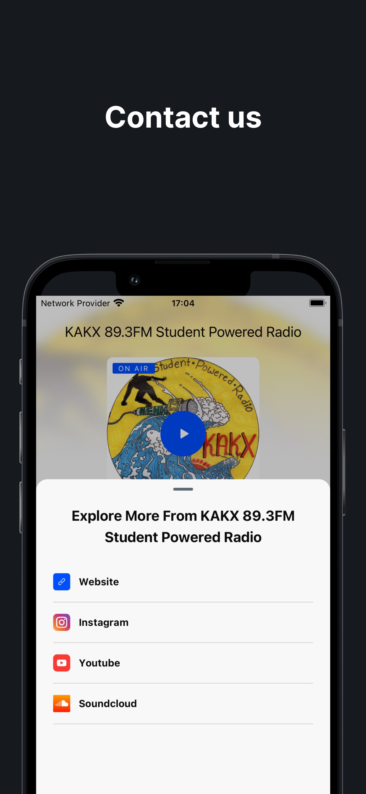 Student Powered Radio screenshot 2