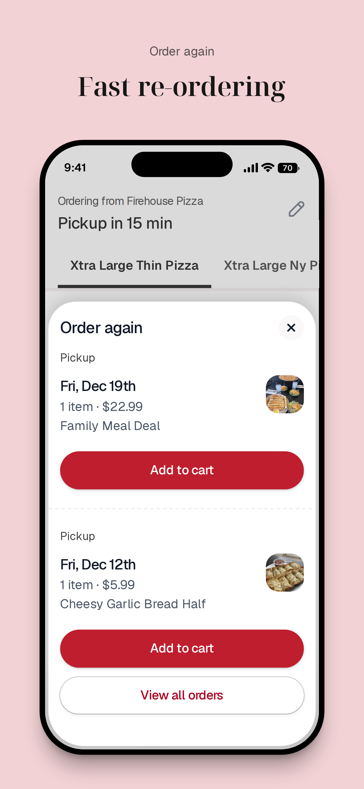 Firehouse Pizza To Go