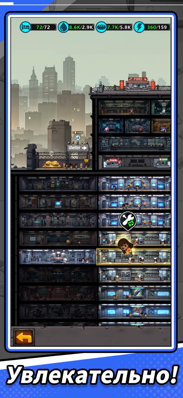 BangBang Zombies: Shelter Wars iOS Mod IPA screenshot 4 - iOS game interface