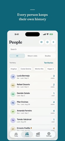 Callbook — Visits & Studies Screenshot 2 of 5