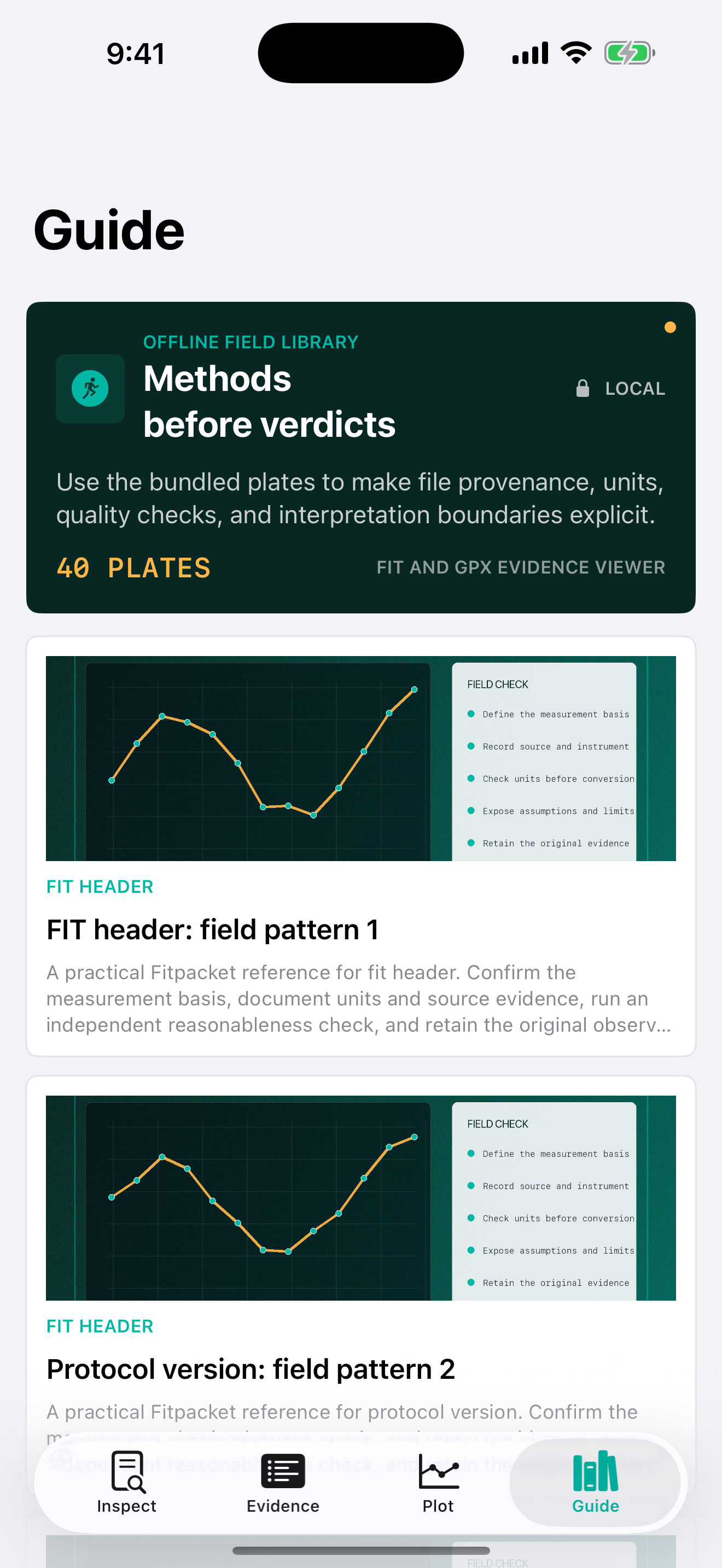 Fitpacket: Activity Files screenshot 4 of 4