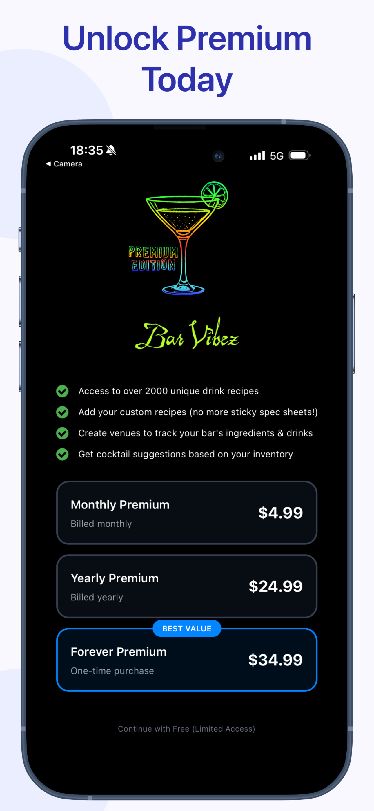 Bar Vibez screenshot 6