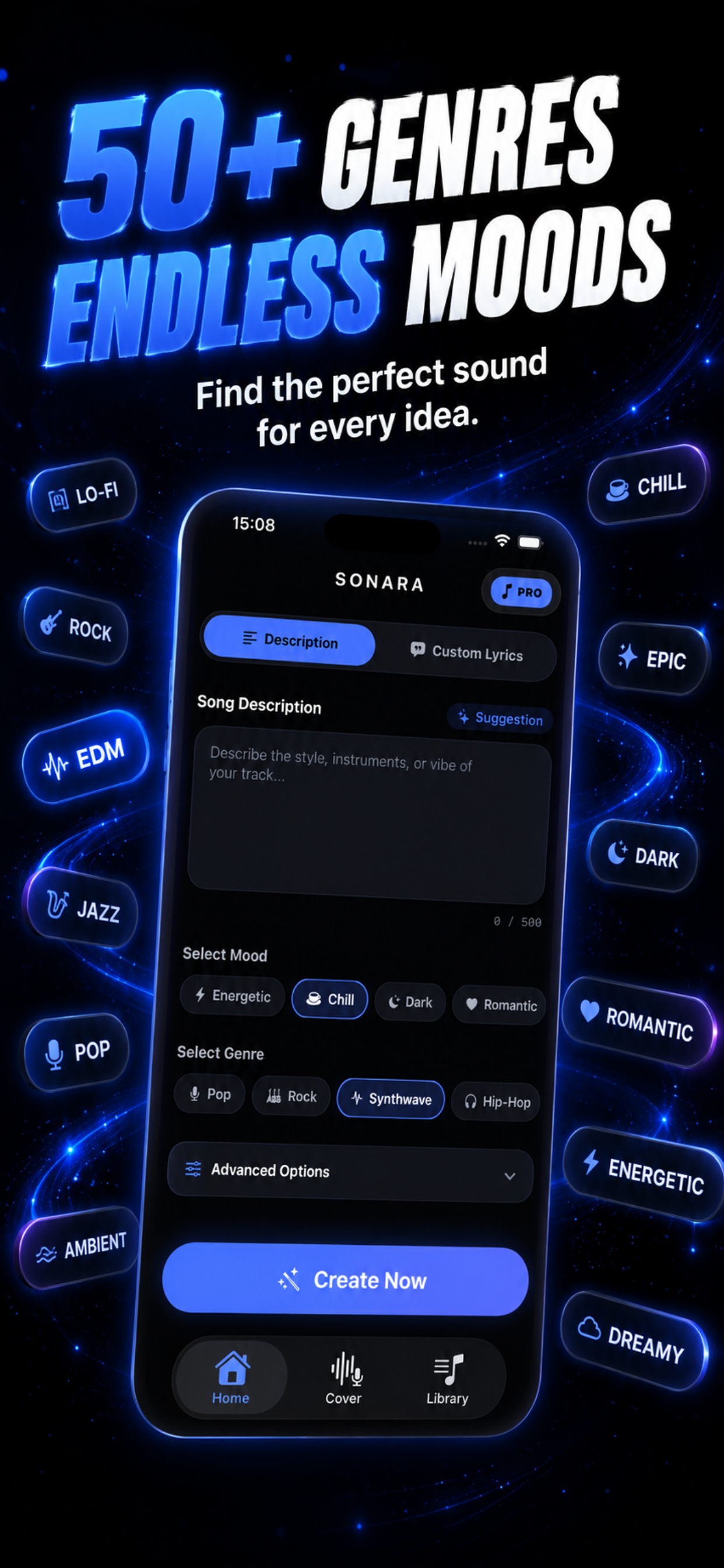 Sonara: AI Songs & Music Maker screenshot 3