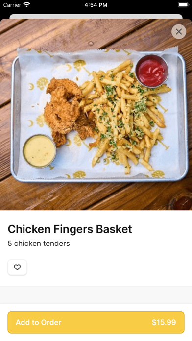 App screenshot
