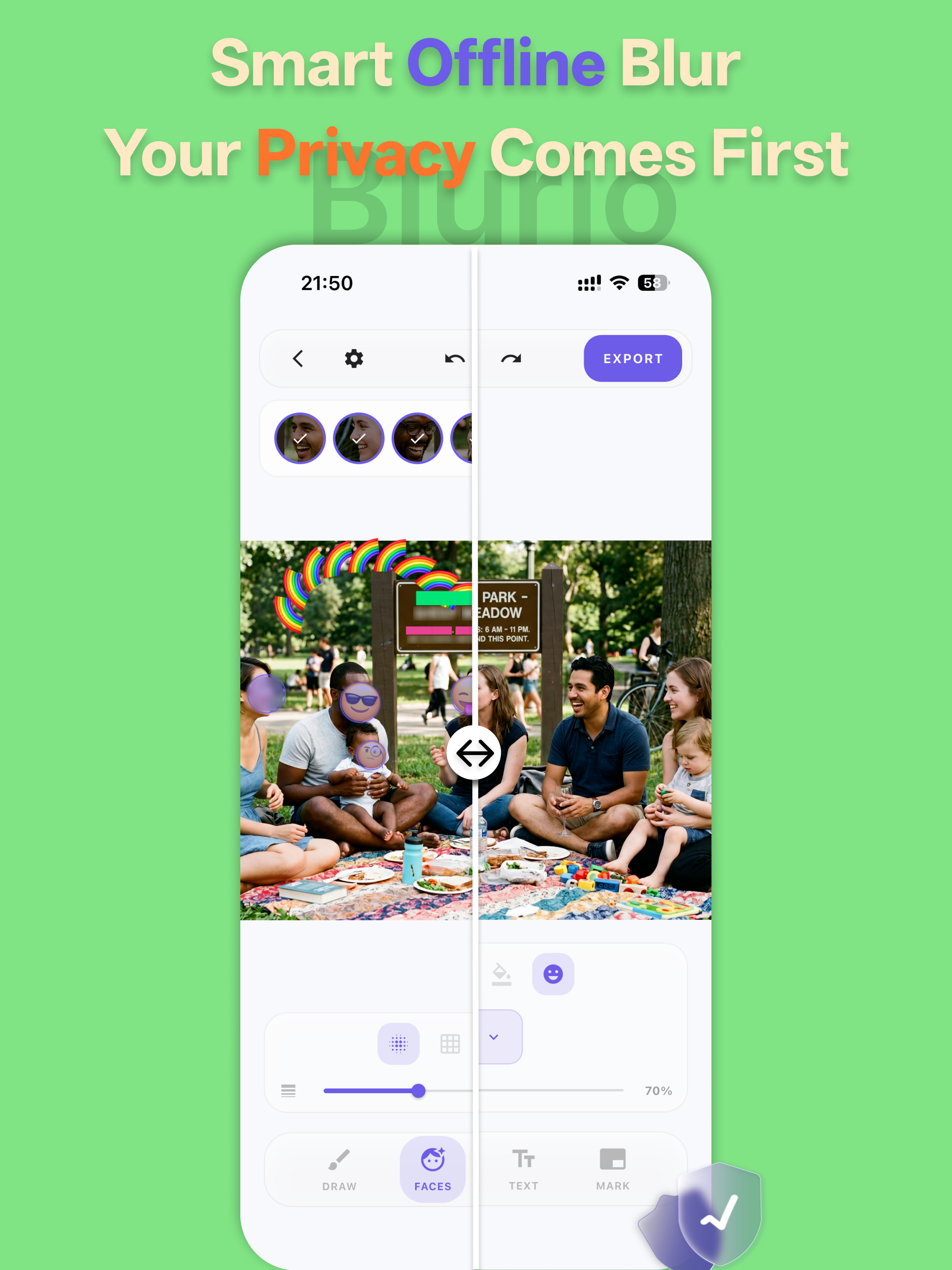 Blurio – Blur, Mosaic & Editor