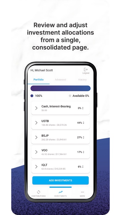 401GO iPhone screenshot 3 - Finance app