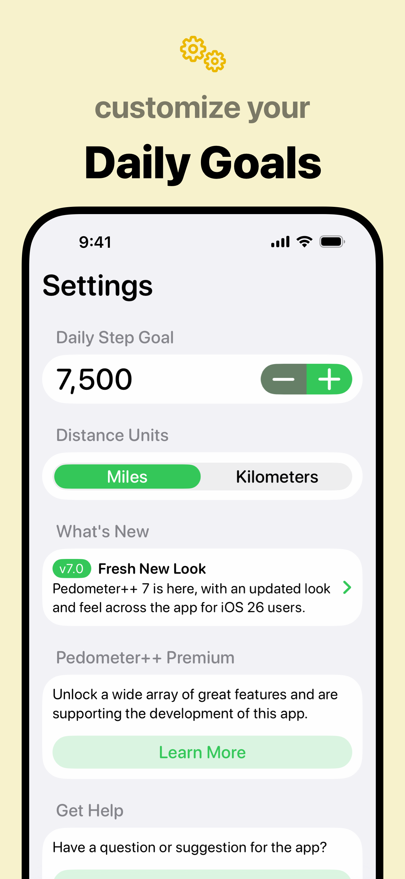 Pedometer++ screenshot 9
