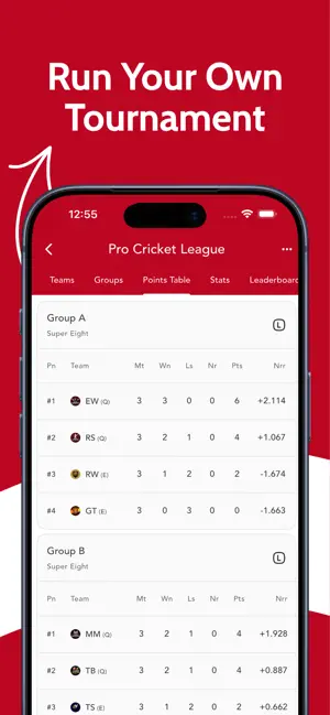 CricScorer-Cricket Scorer App screenshot 4