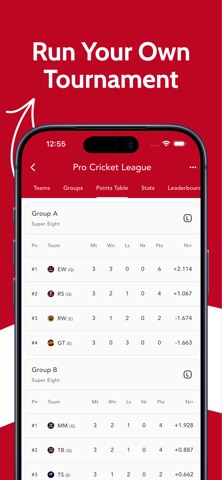 CricScorer-Cricket Scorer App screenshot