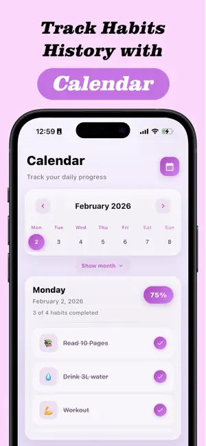 Habit Bear: Habit Tracker screenshot 4