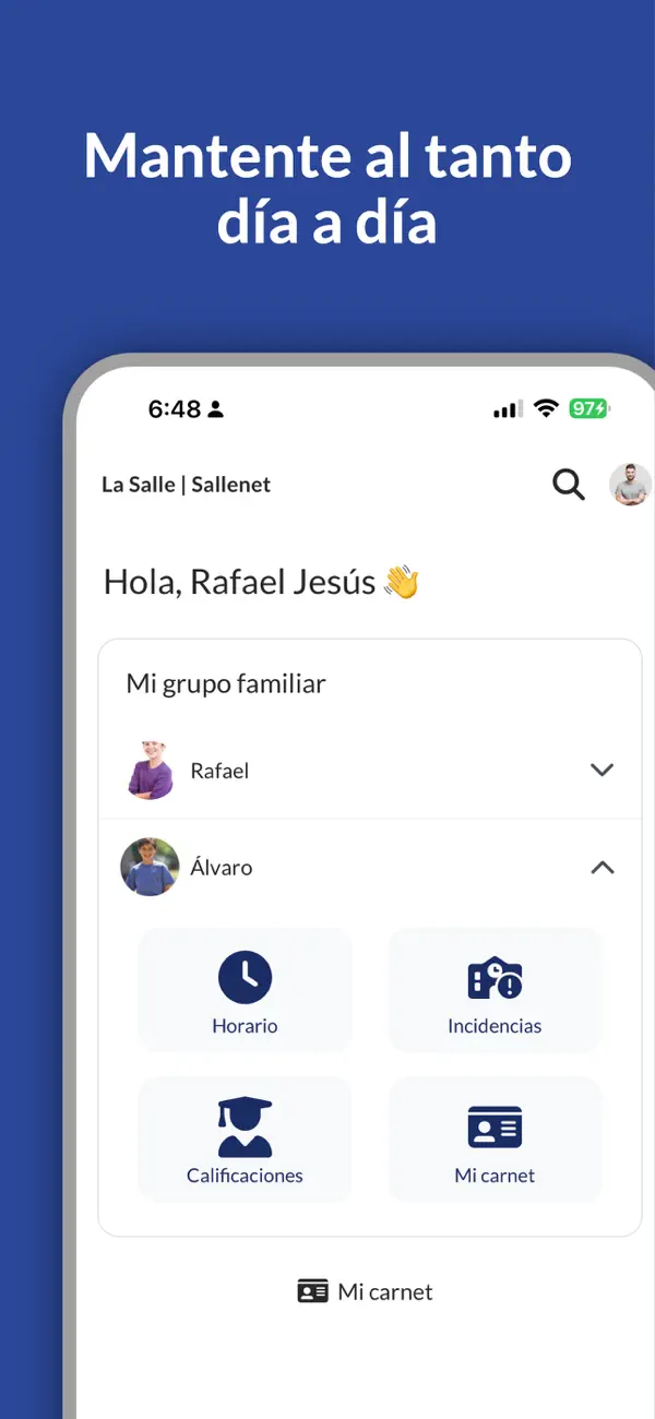 Screenshot #2 pour Sallenet App