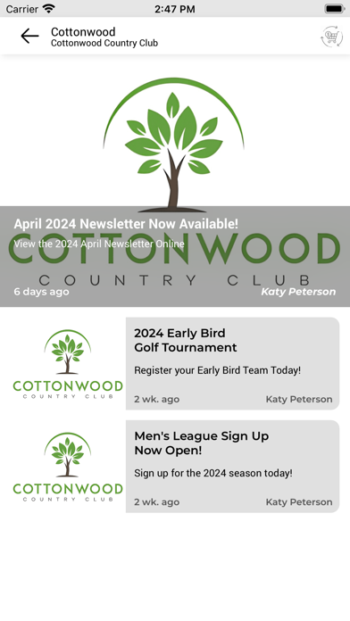 Cottonwood Country Club Screenshot