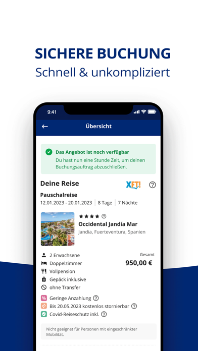 ab in den urlaub: Reise buchen Screenshot