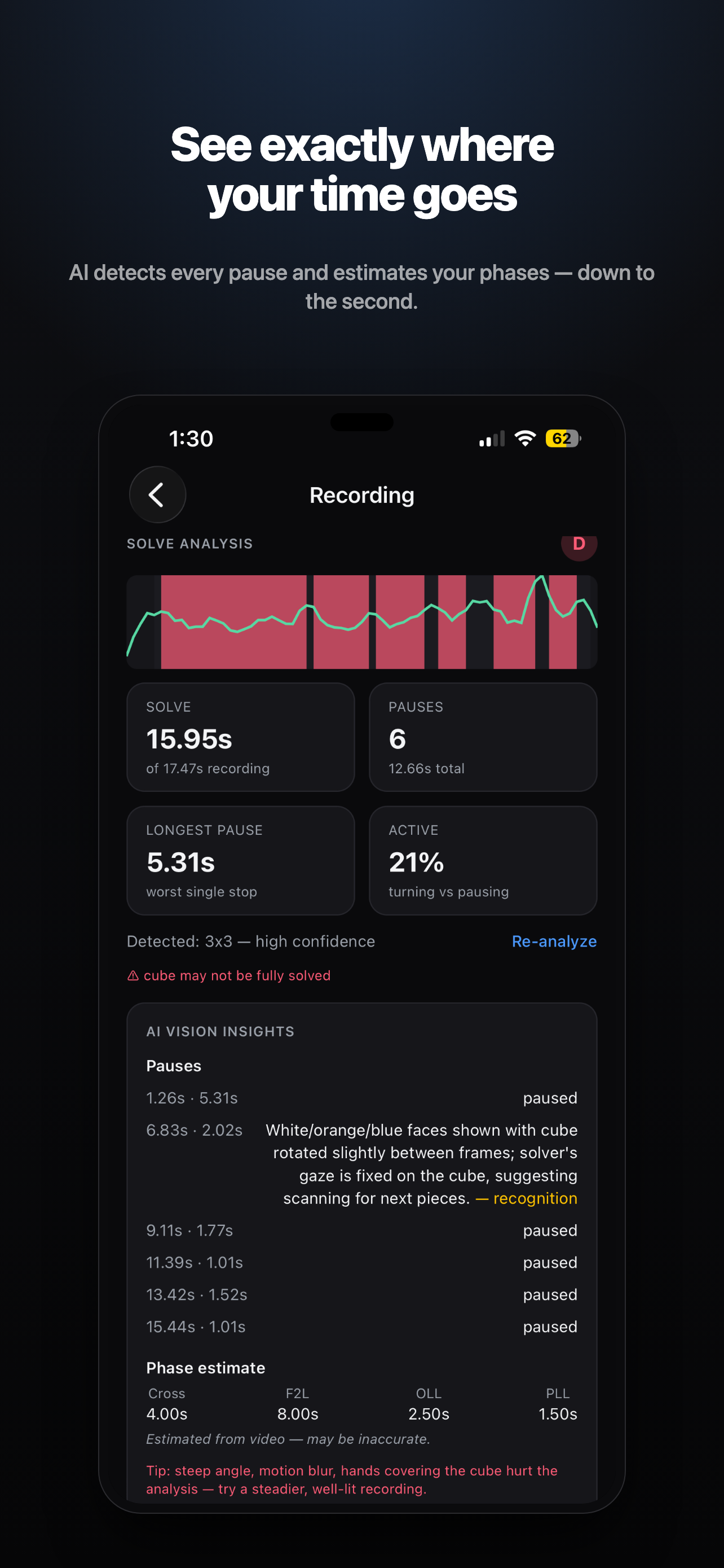 SpeedCube AI Analyzer screenshot 2
